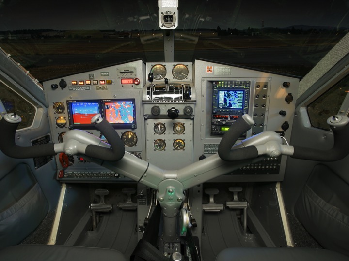 DHC-2T Turbo Beaver cockpit