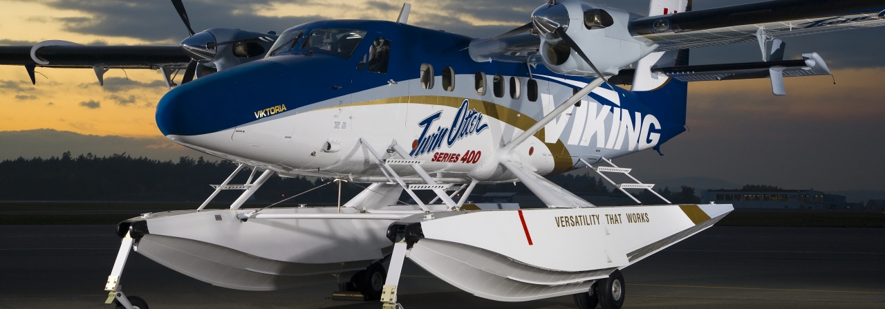 Amphibious Twin Otter Aircraft