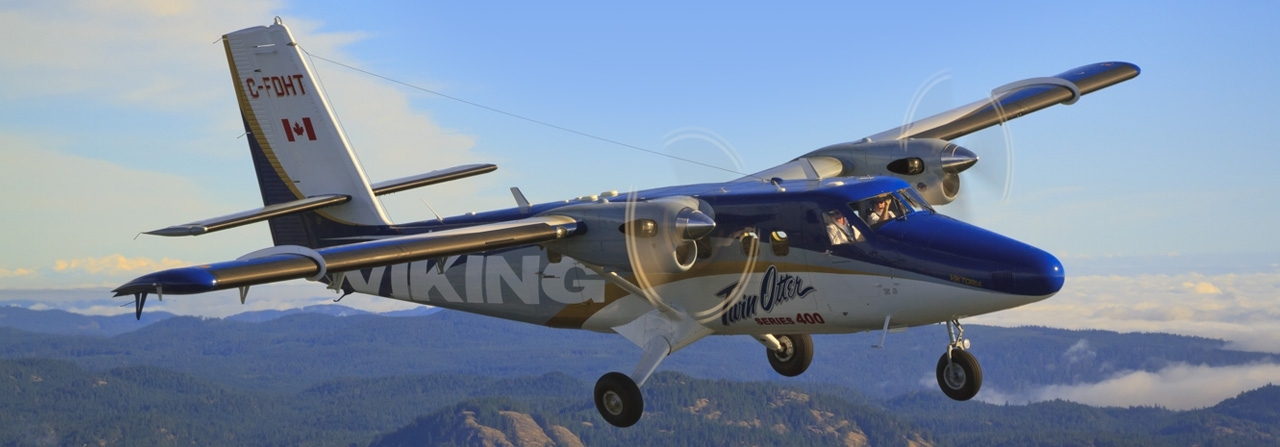 Twin Otter Series 400 aircraft in flight