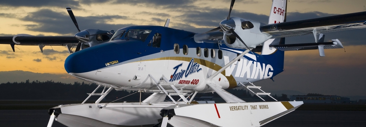 Twin Otter Series 400 amphibious aircraft