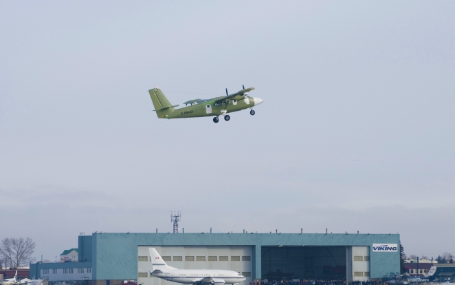 First Flight of Viking's Series 400 Twin Otter Viking's Series 400 Twin Otter Takes Its First Flight