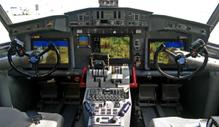 Cockpit with Avionics Upgrade Program Features