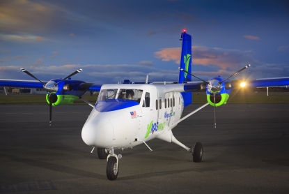 50th Twin Otter aircraft being delivered on runway